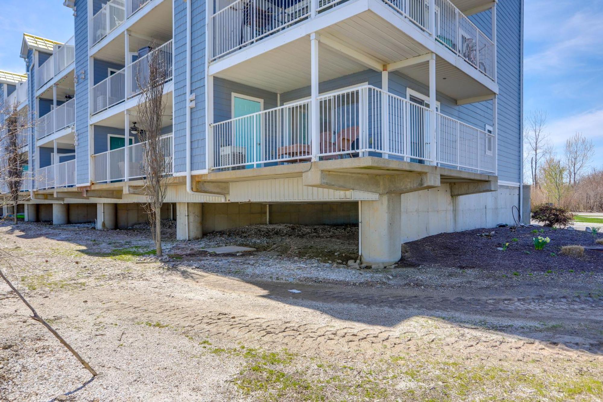 Waterfront Bass Island Retreat With Balcony And Tv Apartman Put-in-Bay Kültér fotó